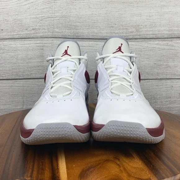 Jordan Stay Loyal 3 White Team Red Wolf Grey Sneaker FB1396-160 Men’s Size 13